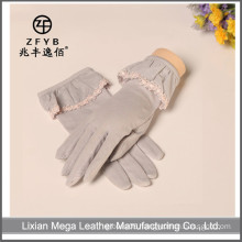 Female summer sun protection UV Cotton gloves